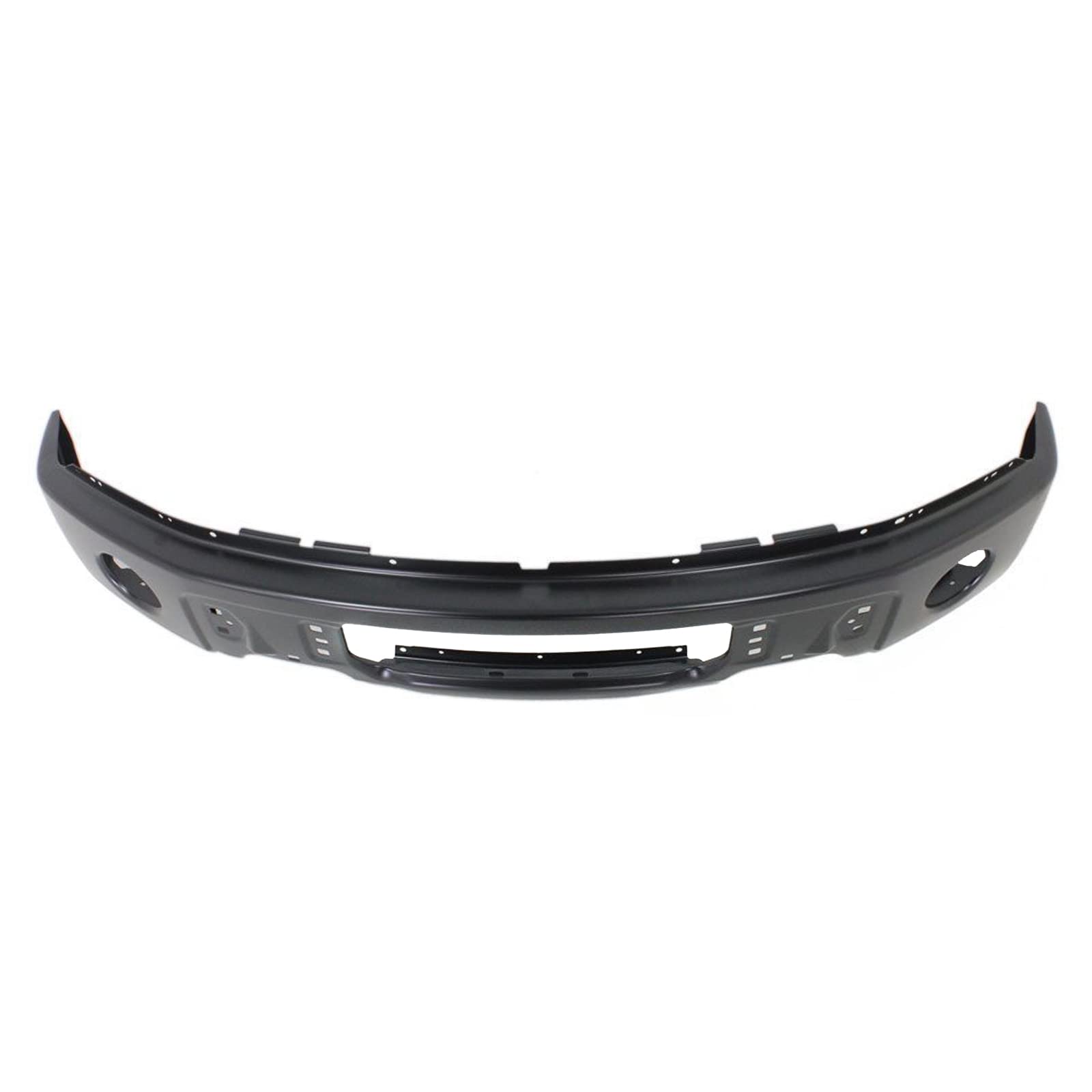 Garage-Pro Bumper for Ford F-150 2009-2014 Front Powdercoated Black Steel w/Fog Light Holes Replaces # 9L3Z17757DPTM FO1002413