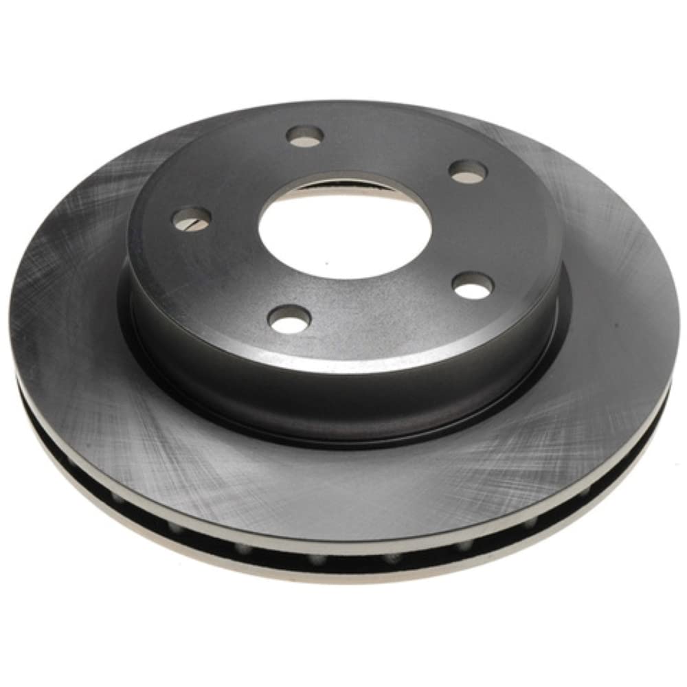 Raybestos Replacement Front Brake Rotor For Select Dodge Dakota & Mitsubishi Raider Model Years By: Raybestos (780258R), Silver