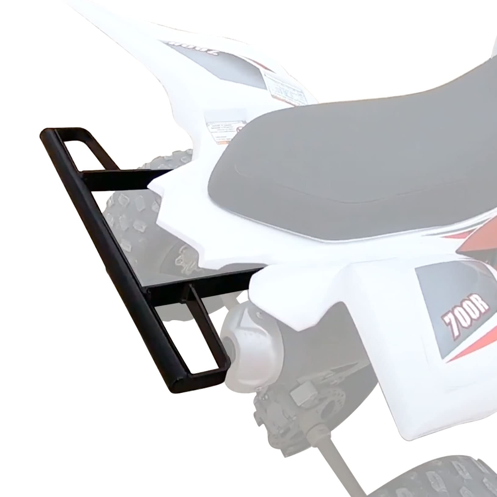 Aluminum Rear Wide Grab Bar Bumper Compatible With 2006-2020 Yamaha Raptor 700R/700