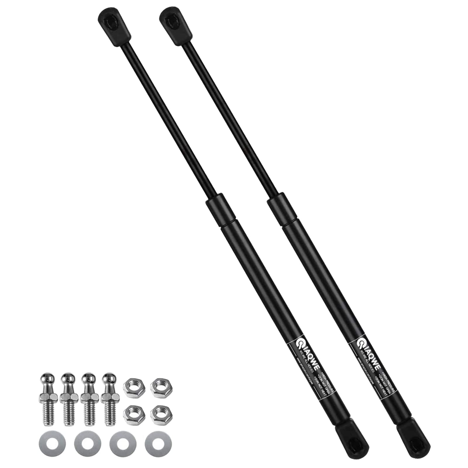C1608054 100Lbs/445N 20Inch Lift Support Gas Spring Struts Lid Stay For Rv Bed Door Storage Tonneau Cover Floor Hatch Heavy-Duty Toolbox Lid Cabinet Camper Rear Window Door 2Pcs 20' 100Lbs By Iaqwe
