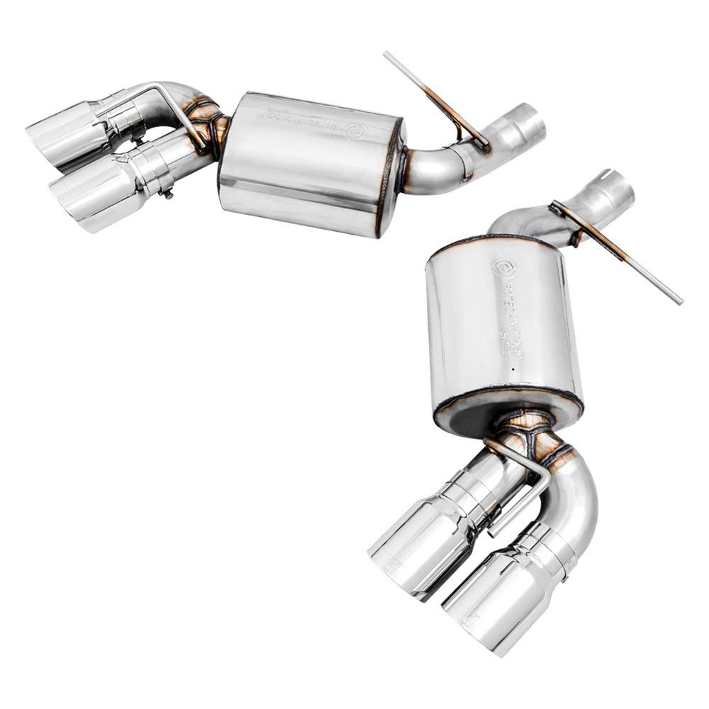 Awe Tuning 16-19 Chevy Camaro Ss Non-Res Cat-Back Exhaust -Touring Edition (Quad Chrome Silver Tips) - 3020-42068