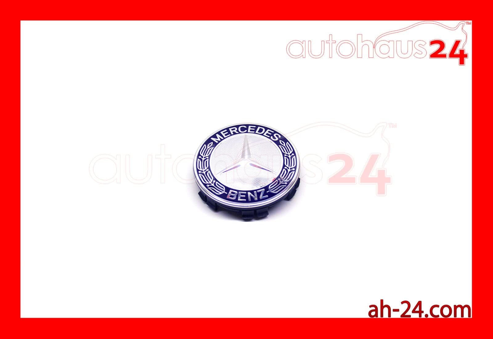 Mercedes Benz Center Hub Caps For Alloy Wheels (Set Of 4)