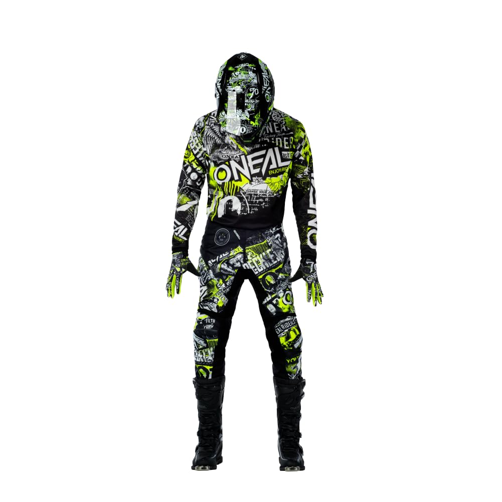 Oneal 2021 Element Attack Pants - Black/Hi-Viz - 34