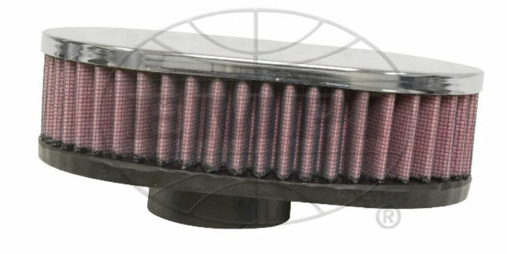 Oval Air Cleaner, 2 Inlet, 4.5X7 Oval, 2.75 Tall, Compatible With Dune Buggy