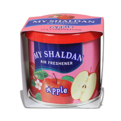 Auto Dynasty My Shaldan Car Cup-Holder Air Freshener - Pack of 12, Apple Scented