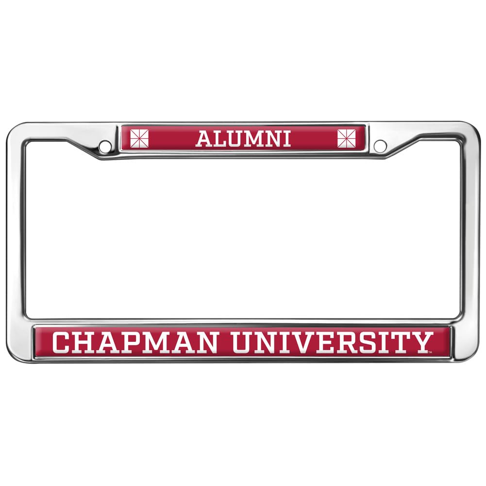 Chapman University Alumni Full Size Standard License Plate Metal Frame