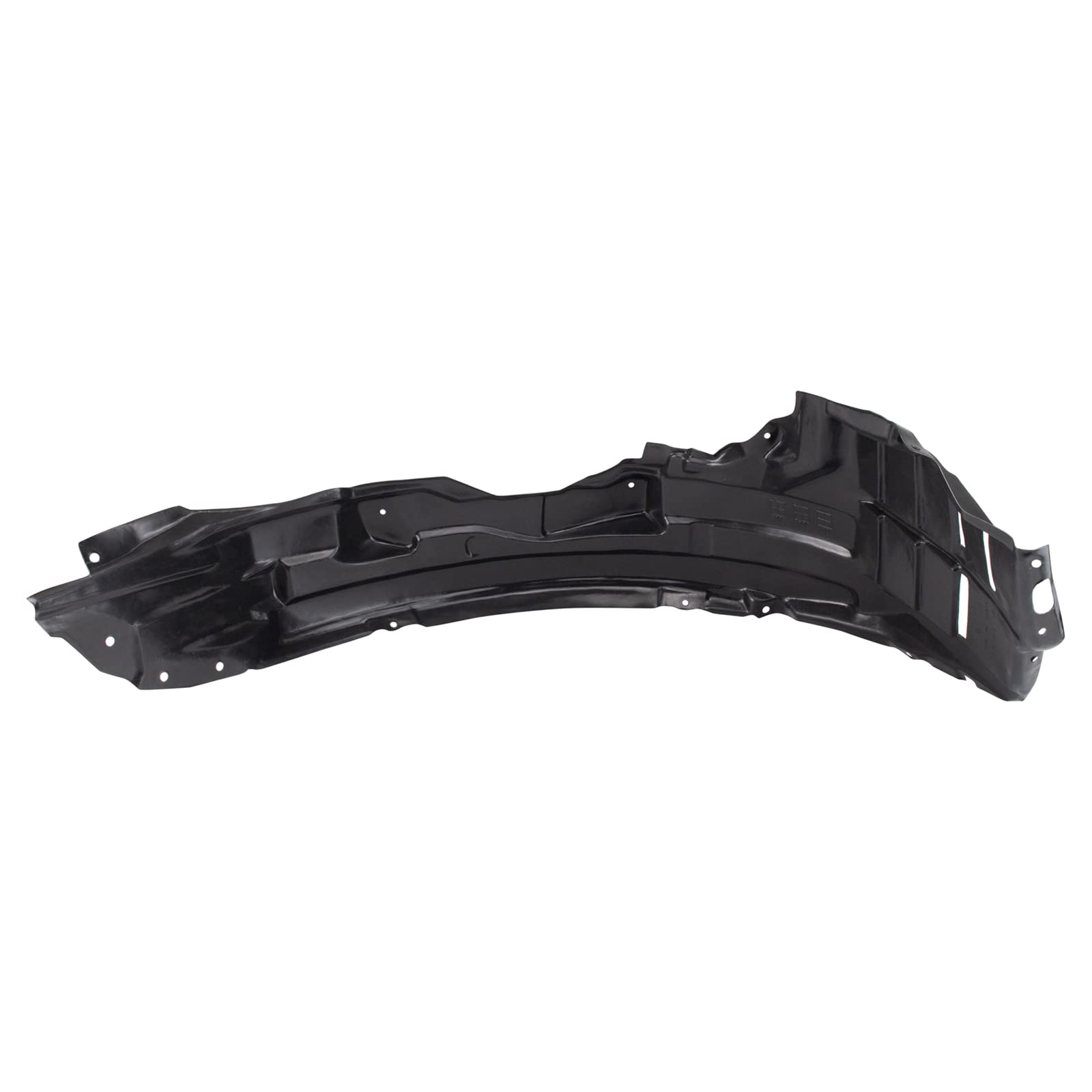 Trq Inner Fender Liner Set Compatible With 2007-2013 Mitsubishi Outlander Mi1248122 Mi1249122