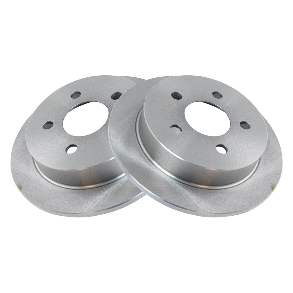 Trq Rear Disc Brake Rotor Pair Set For Alero/Century/Grand Am/Grand Prix/Impala/Intrigue/Montana/Monte Carlo/Regal/Trans Sport/V
