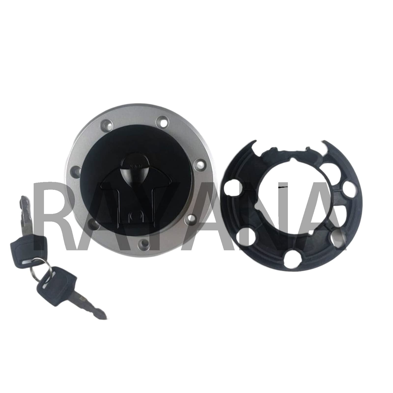 Rayana Gas Fuel Tank Cap Cover Lock Key Compatible For Kawasaki Ninja Zx6R Zx7R Zx9R Zx11 Ninja 250R 500R Ex250 Ex400 Ex500