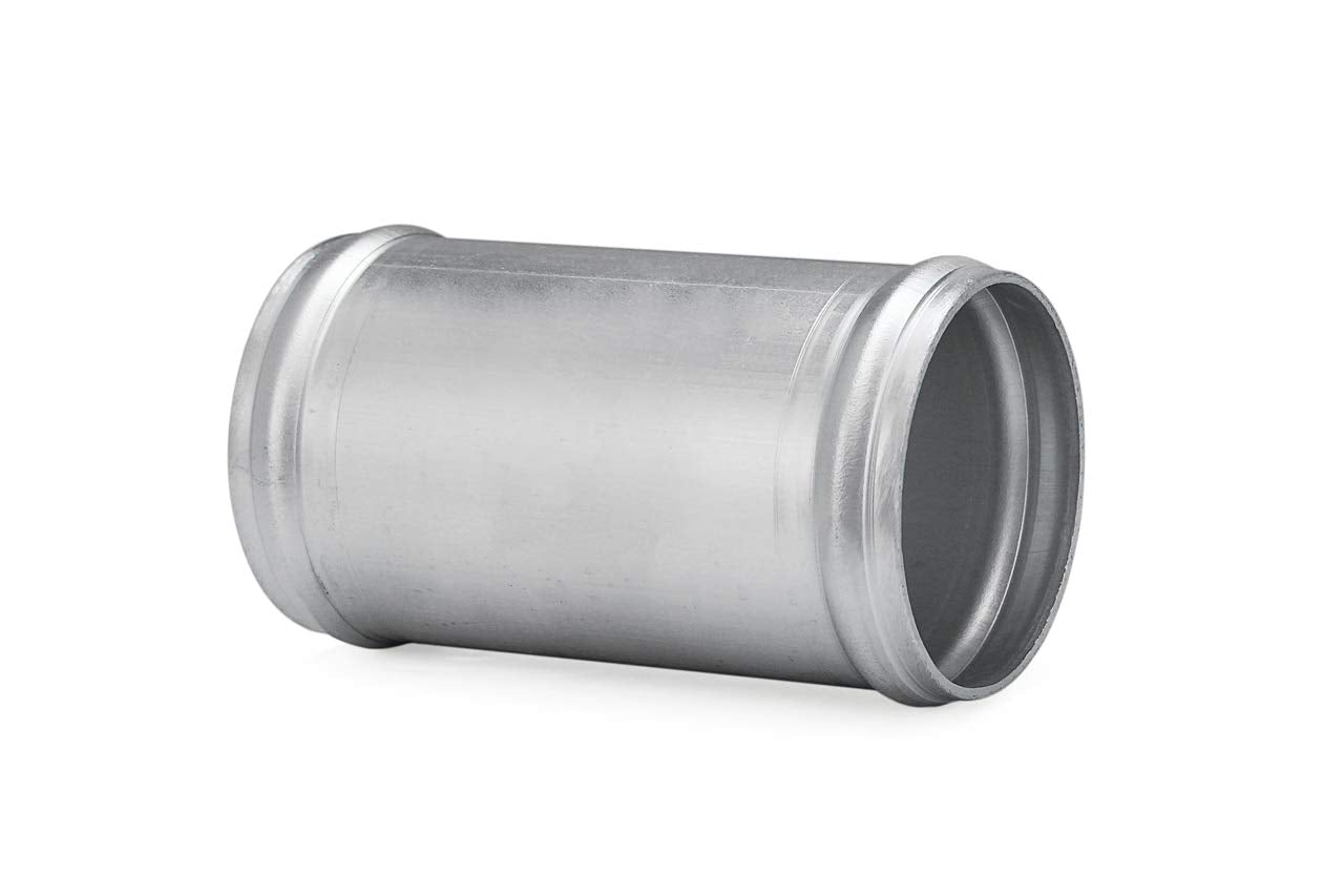 Hps Aj300-400 6061 T6 Aluminum Joiner Tubing With Bead Roll, 16 Gauge, 3 Length, 4 Od, 0.065 Wall Thickness