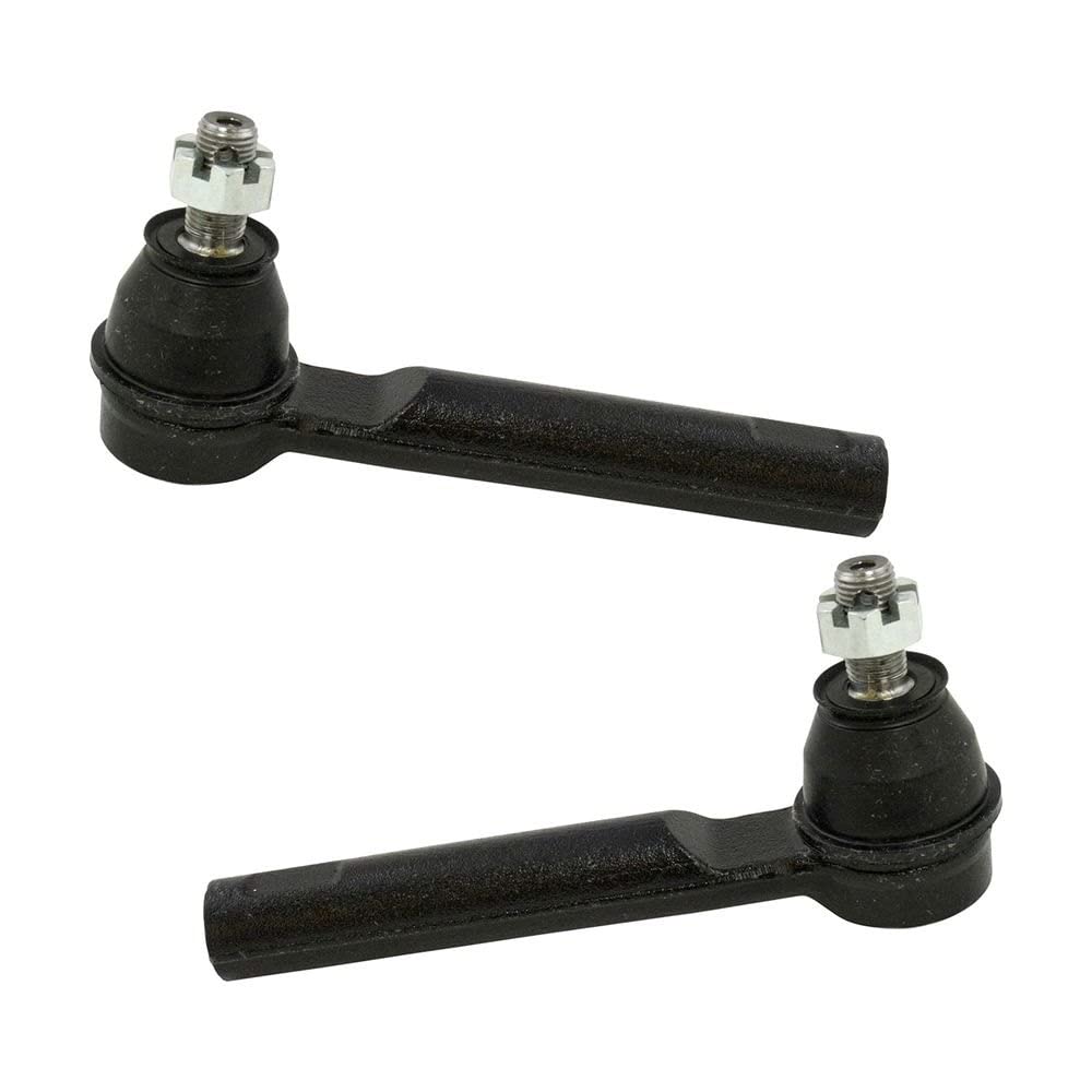 TRQ Front Outer Tie Rod Set Compatible with 2007-2018 Acura RDX