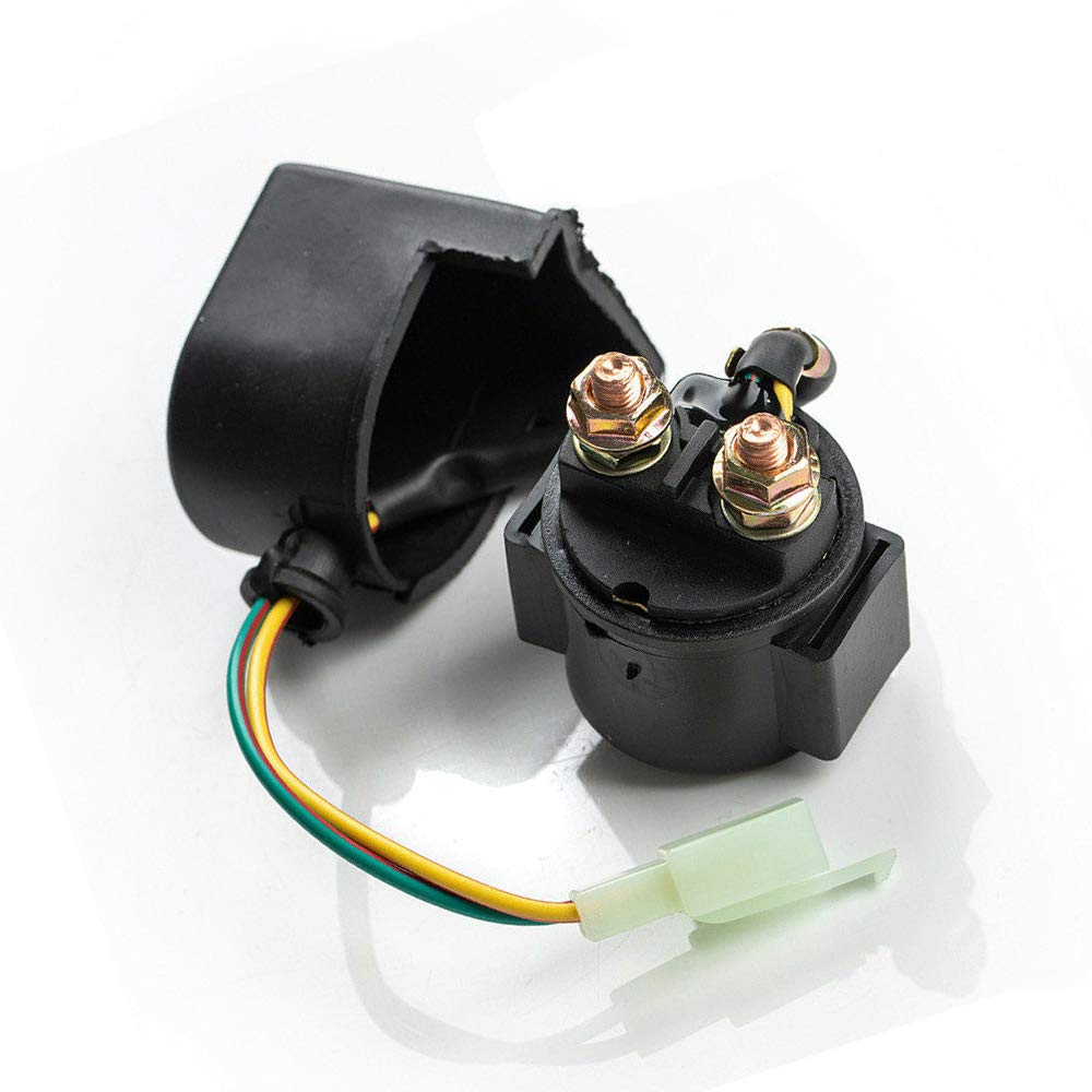 DKIIGAME Solenoid Starter Relay for 50cc-125cc ATV, Dirt Bike, Scooter - Model dk-mc-s011