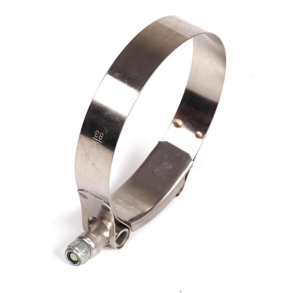 2Pcs 3.5Inch 95Mm - 103Mm Stainless Steel T-Bolt Clamps Turbo Intake Intercooler Clamp