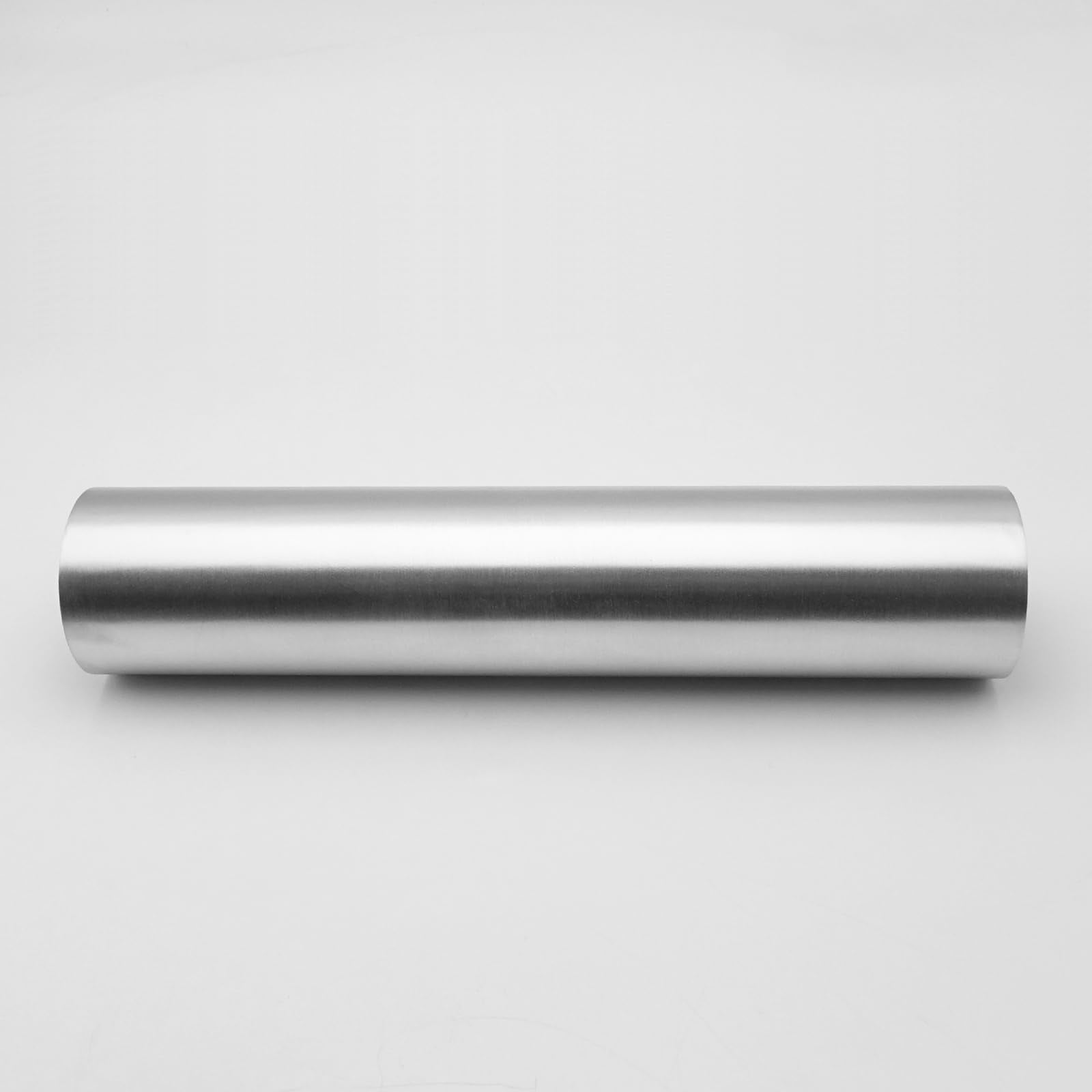 Ac Performance 2.25'' (57Mm) Od Straight Aluminum Intercooler Pipe Air Intake Tube, Brushed Finish