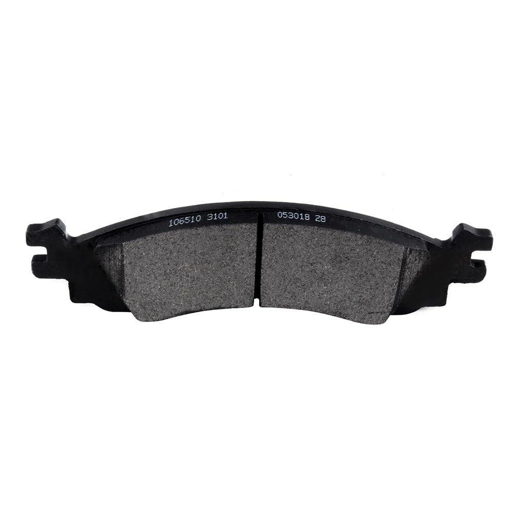 Eccpp D1158-8268 D881-7758 Front Semi Metallic & Rear Ceramic Disc Brake Pad Set Fit For Ford For Explorer 2006-2010,For Ford Fo