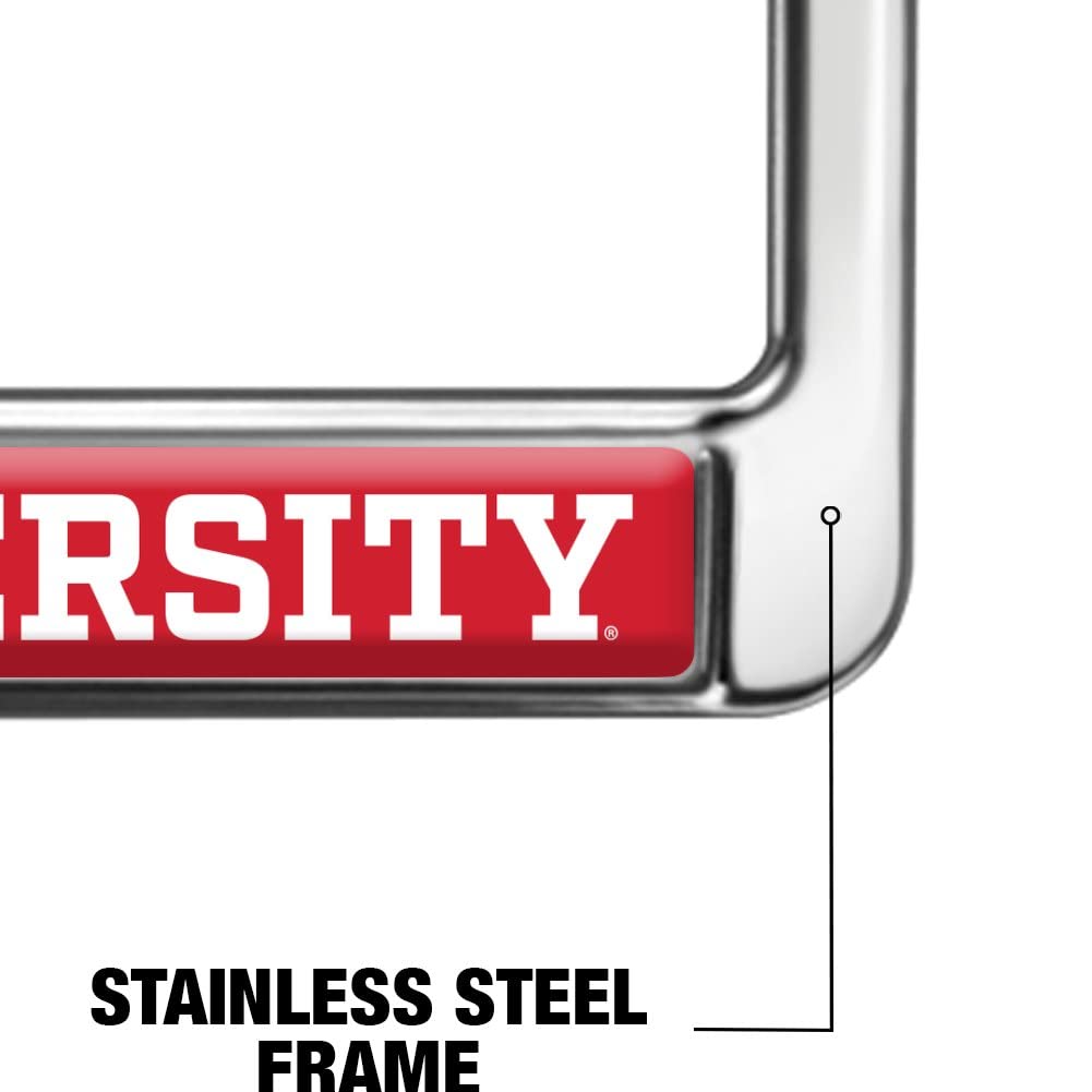 Illinois State University Alumni Logo Full Size Standard License Plate Metal Frame