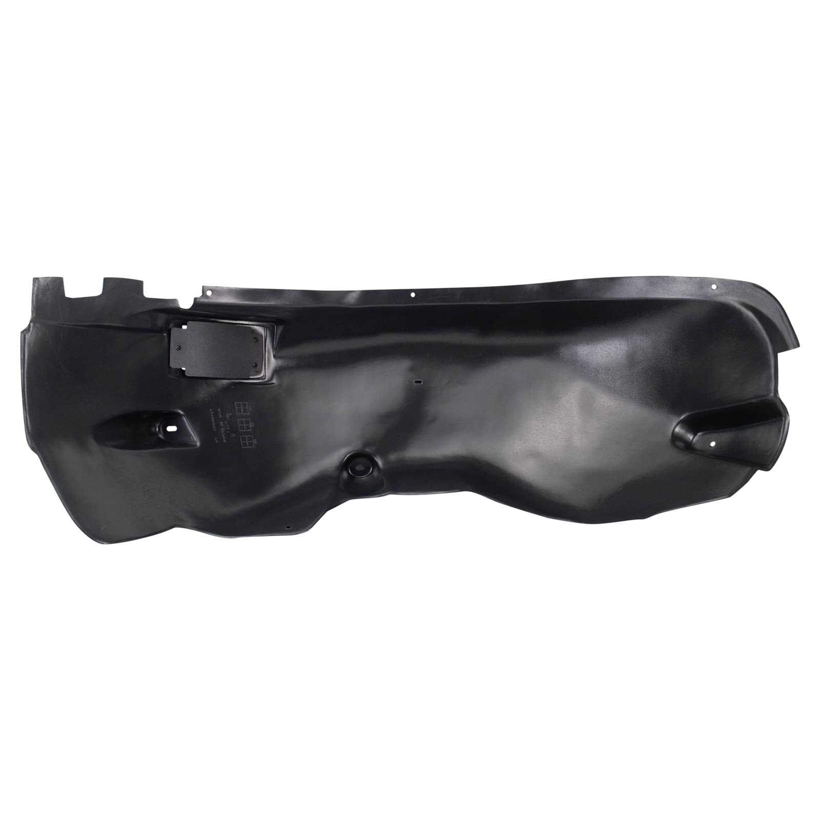 Trq Front Inner Fender Liner Set Compatible With 2004-2006 Dodge Durango Ch1250123 Ch1251123