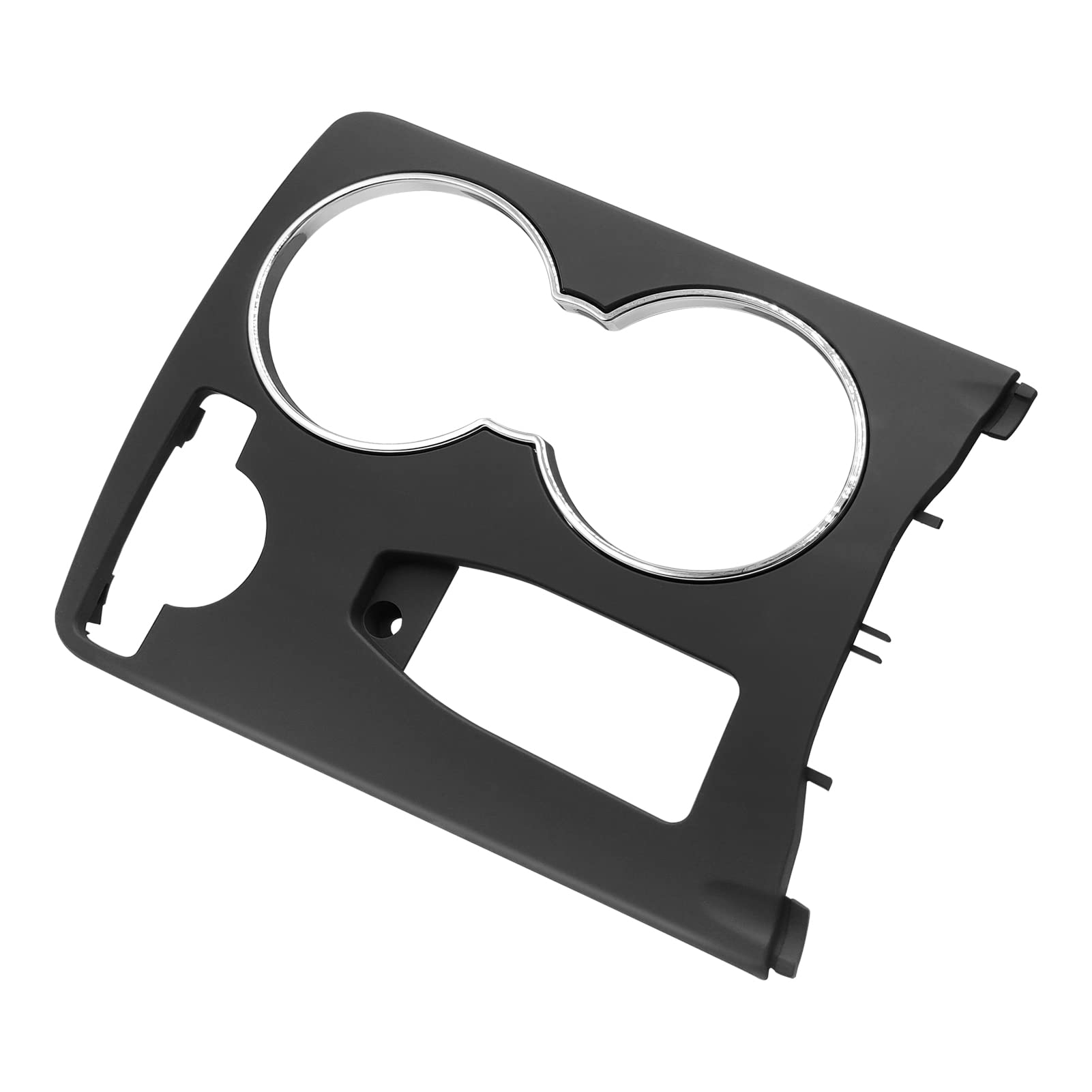 Jaronx Compatible With Mercedes Benz Cup Holder Trim Cover, W204 Center Console Cup Holder Trim Replacement C Class Cup Holder Frame For W204 C180 C200 C230 C250 C280 C300 C350 2008-2014 A2046800307