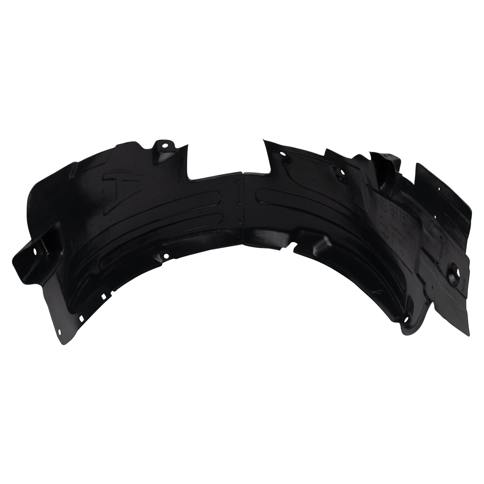 TRQ Front Inner Fender Liner Set for 2010-2013 Hyundai Tucson, Model BDA14931