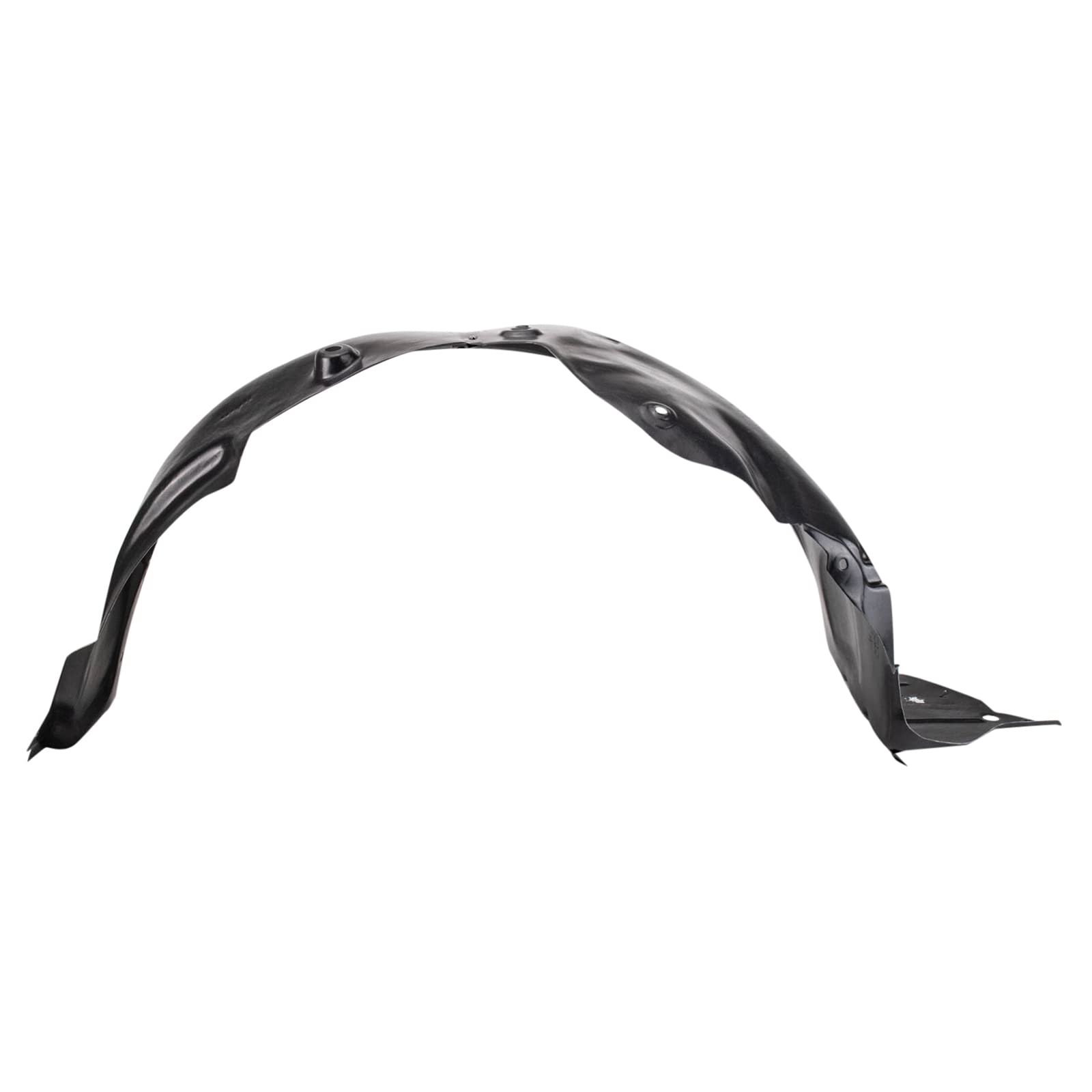 Trq Inner Fender Liner Set Compatible With 2012-2013 Hyundai Veloster Hy1248155 Hy1249155