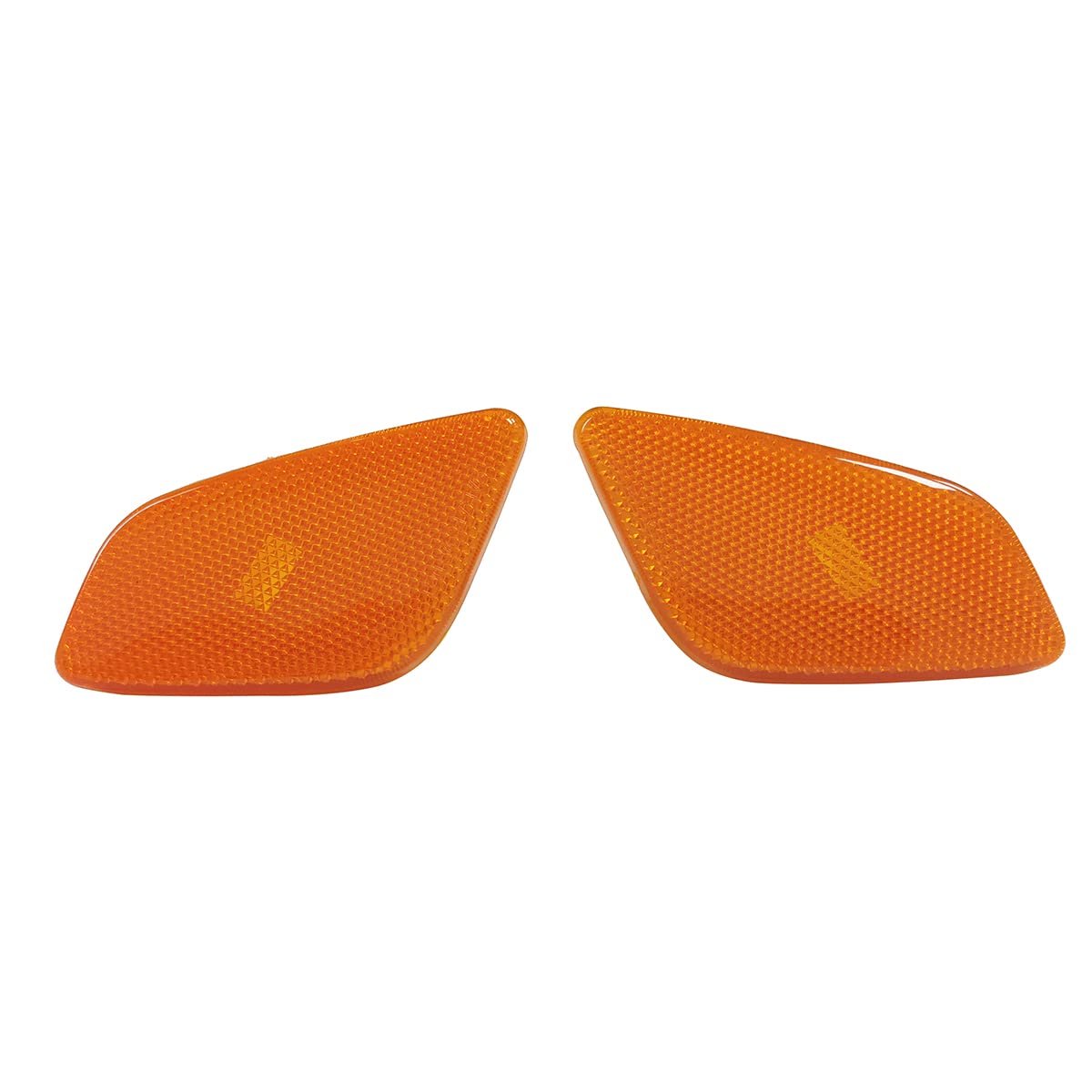KYYET Left+Right Front Fender Side Marker Lights Lamps Assembly Compatible with 1997-2006 Jeep Wrangler TJ Marker Turn Signal Pa