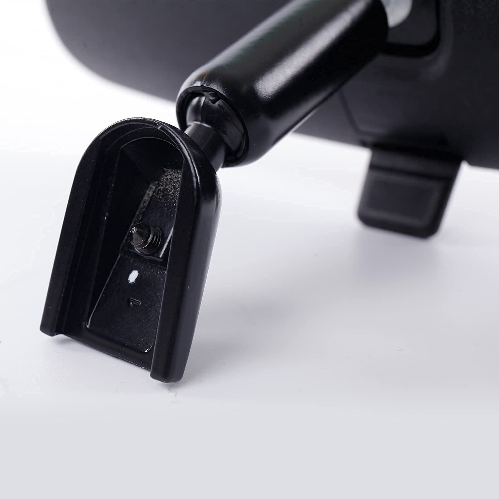 JINGEA Genuine Jeep Rear View Mirror Kit, Day Night Tempered Glass, Compatible with 1987-2012 Wrangler YJ/TJ/JK, 2002-2013 Cherokee, Black
