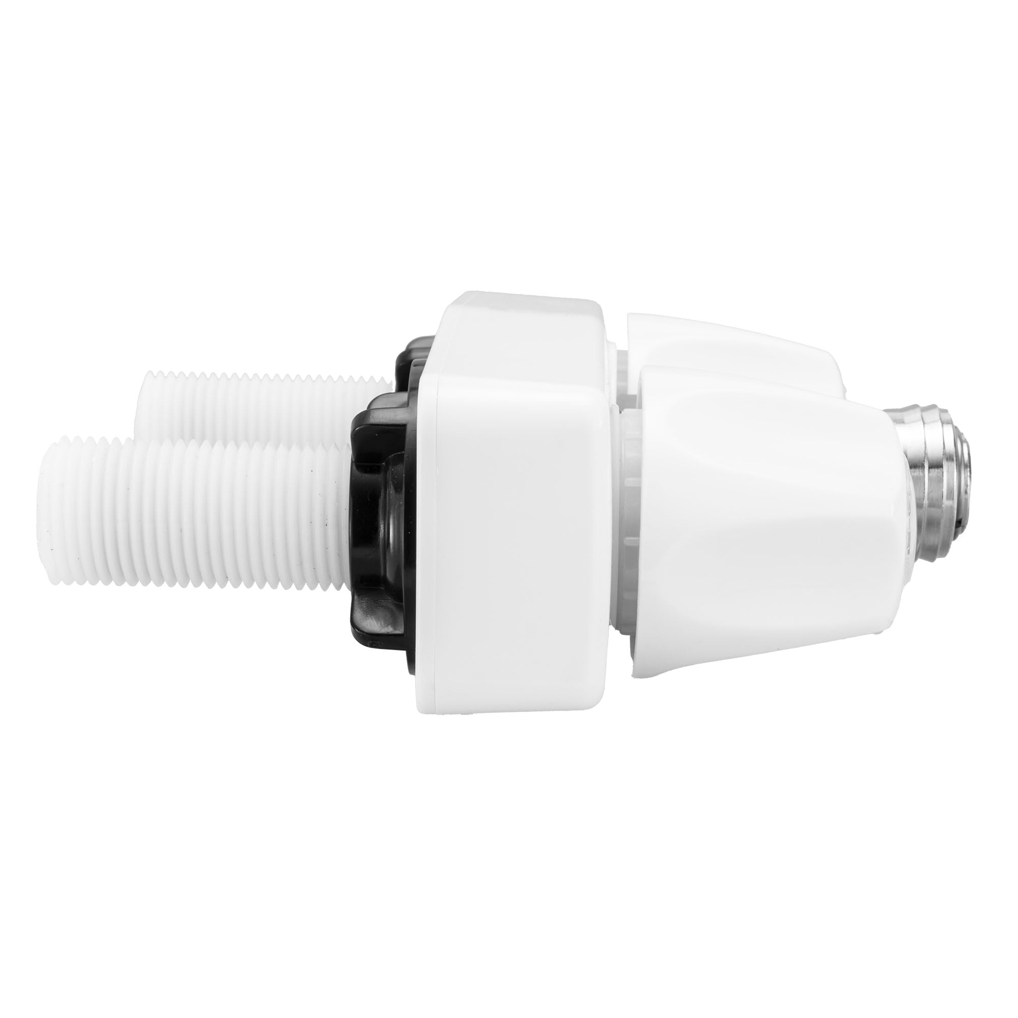 Recpro Rv Exterior Faucet Hot/Cold | High Pressure Sprayer | Metal | Optional Flex Spout | Rv Exterior Shower Faucet | Rv Exteri