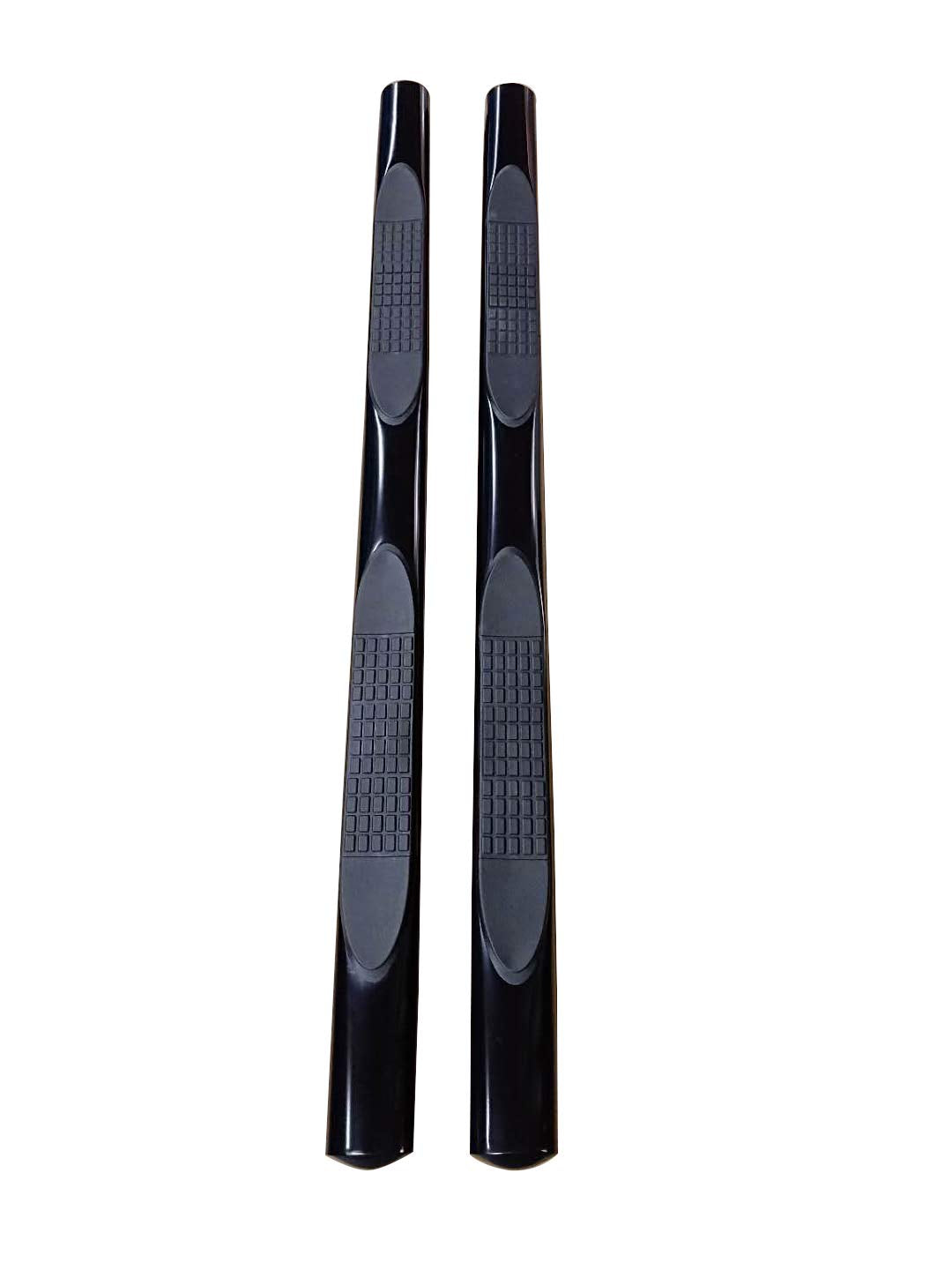 Trailfx 4' Oval Straight Side Steps 1500 Black 19