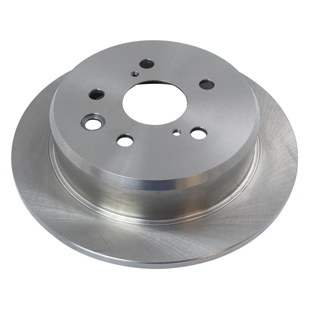 Trq Rear Brake Rotors Set Solid Compatible With 2006-2015 Lexus Is250