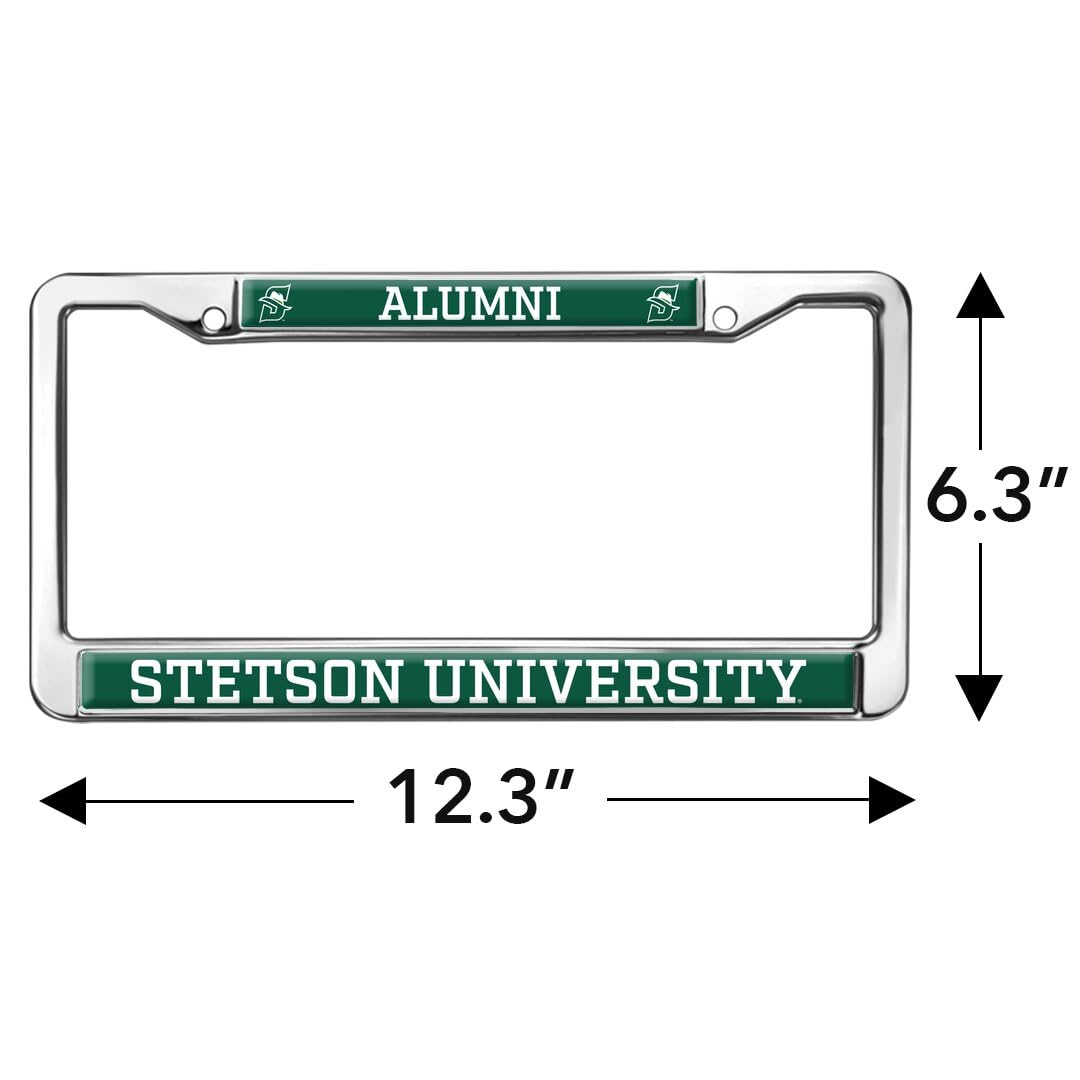 Stetson University Alumni Full Size Standard License Plate Metal Frame