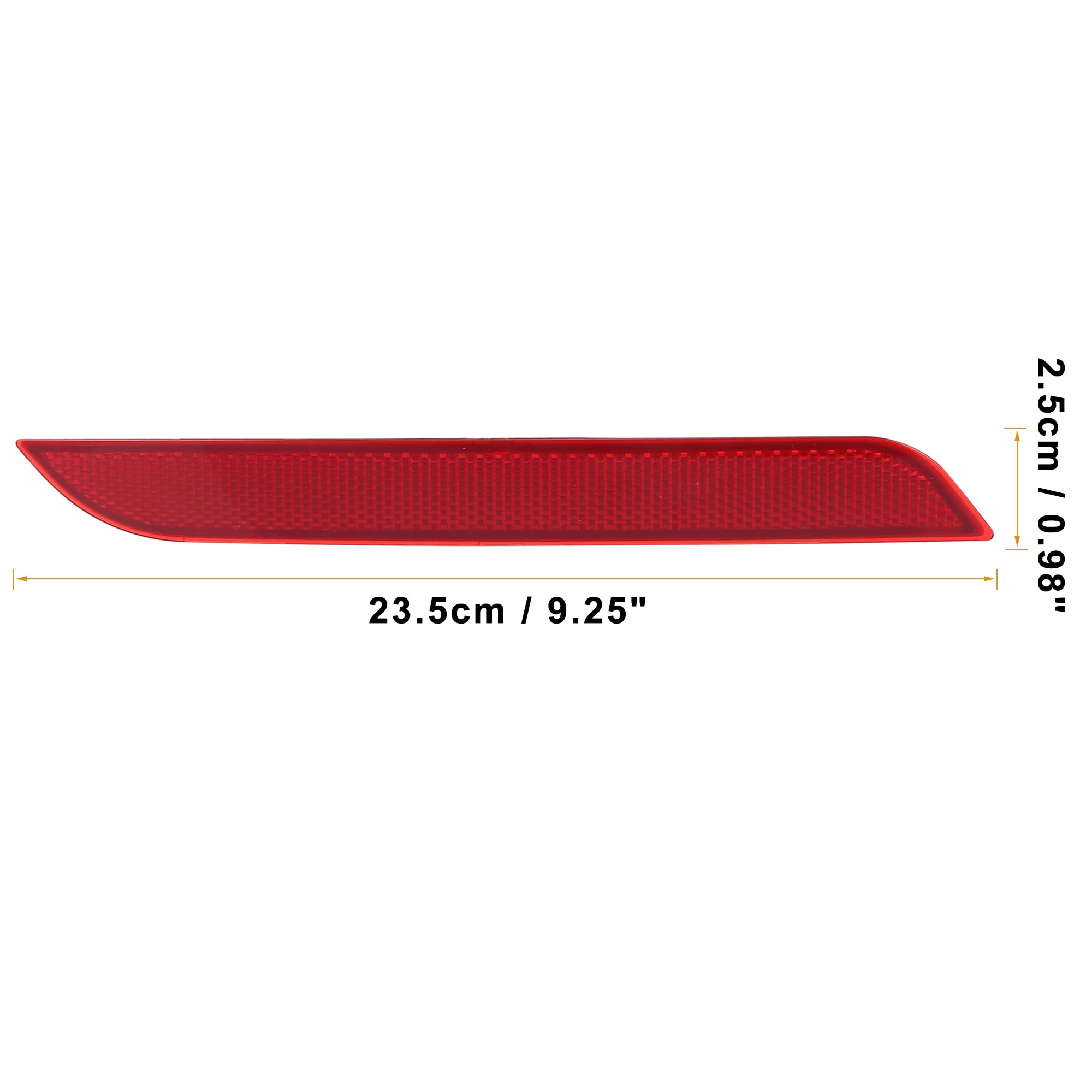 X Autohaux Pair Rear Bumper Reflector Strip Cover Left Right Side 63147301187 63147301188 For Bmw 430I 440I 2017-2020