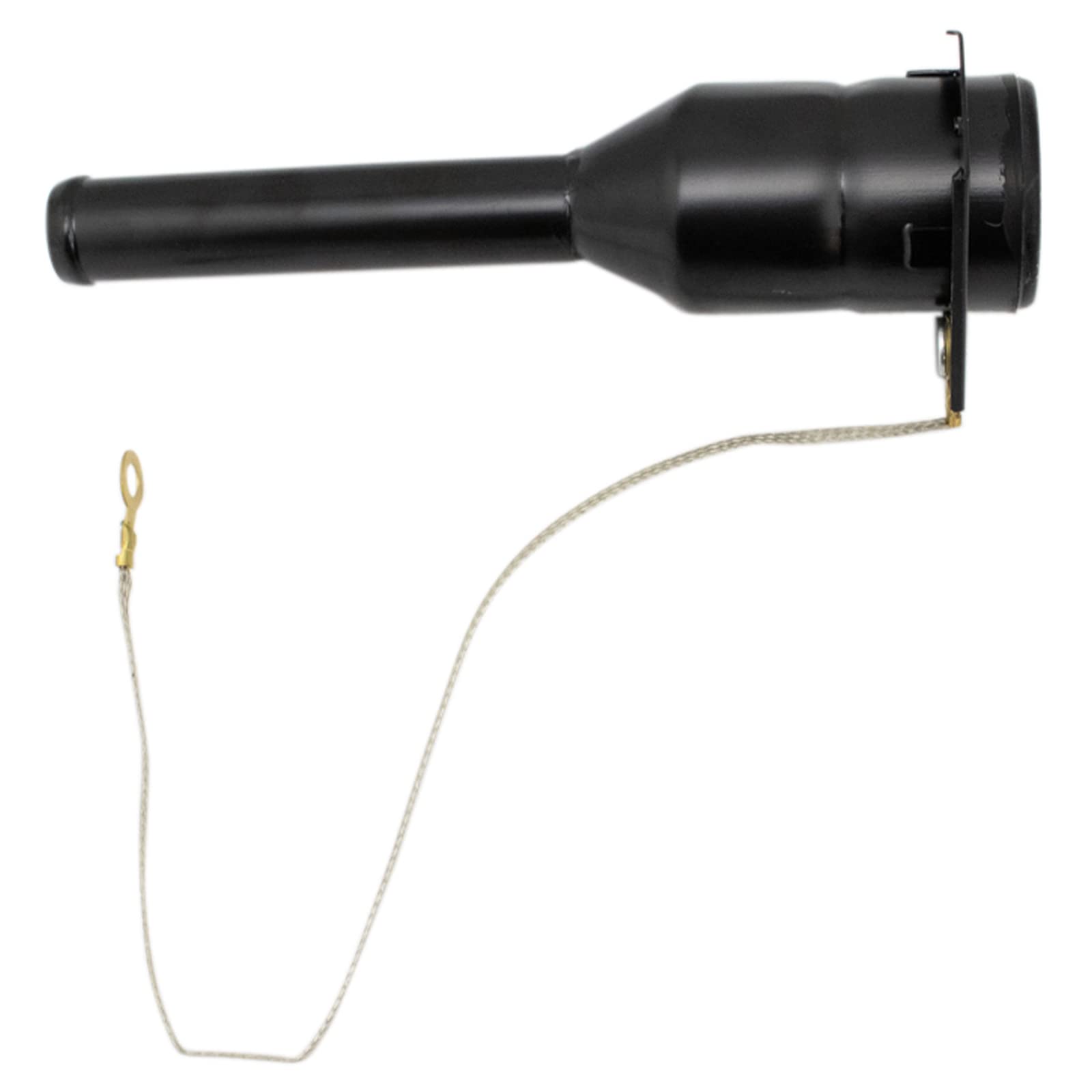 Trq Fuel Tank Filler Neck Black Compatible With 2002-2003 Chevrolet S10 Gmc Sonoma