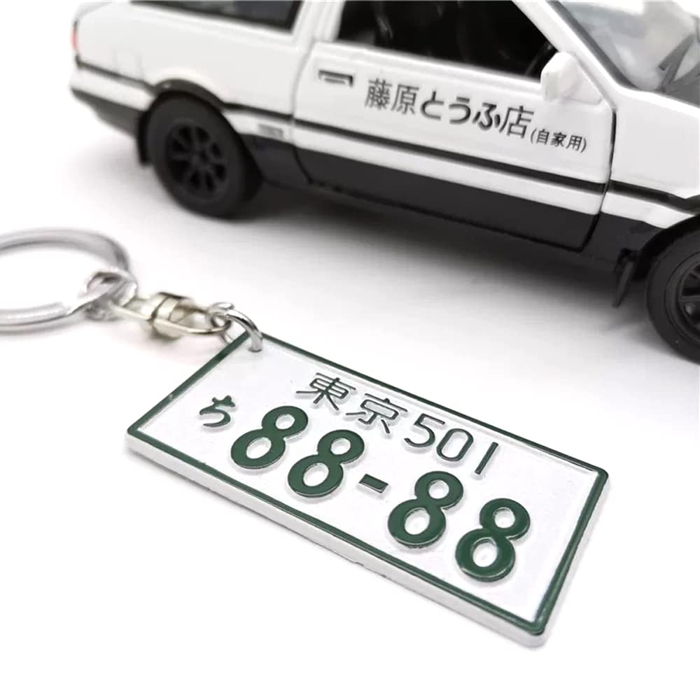 Rilo Kaoer JDM Keychain with Metal Turbo Nos Tag Aluminum Alloy, Unisex-Adults