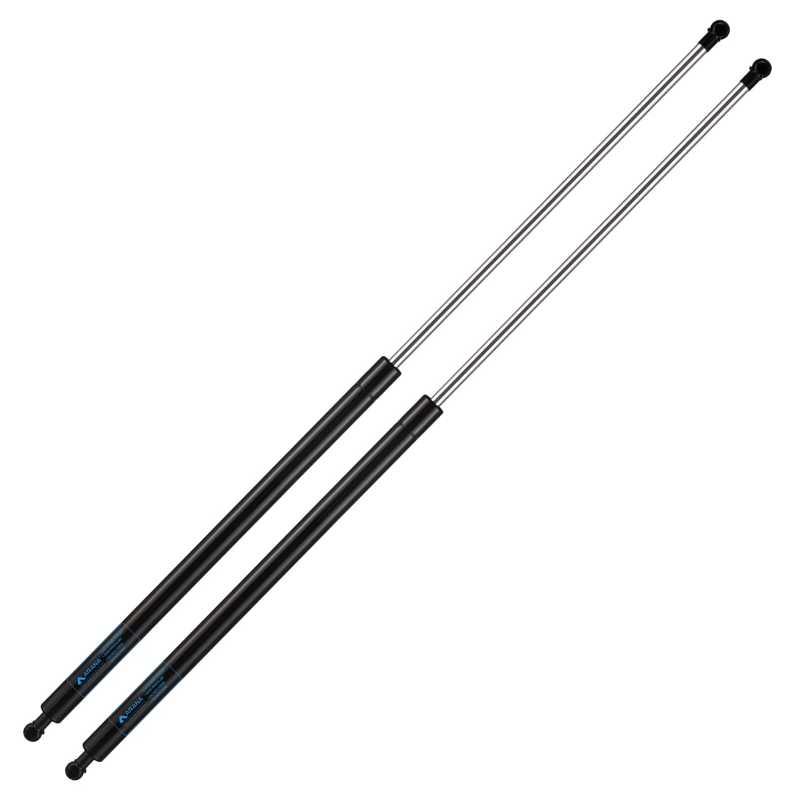 C16-19225 36 Inch Gas Struts 150Lb Shock Springs With 13Mm Ball Sockets, 36 '' Lift Support For Heavy Duty Lid Truck Tonneau Bed