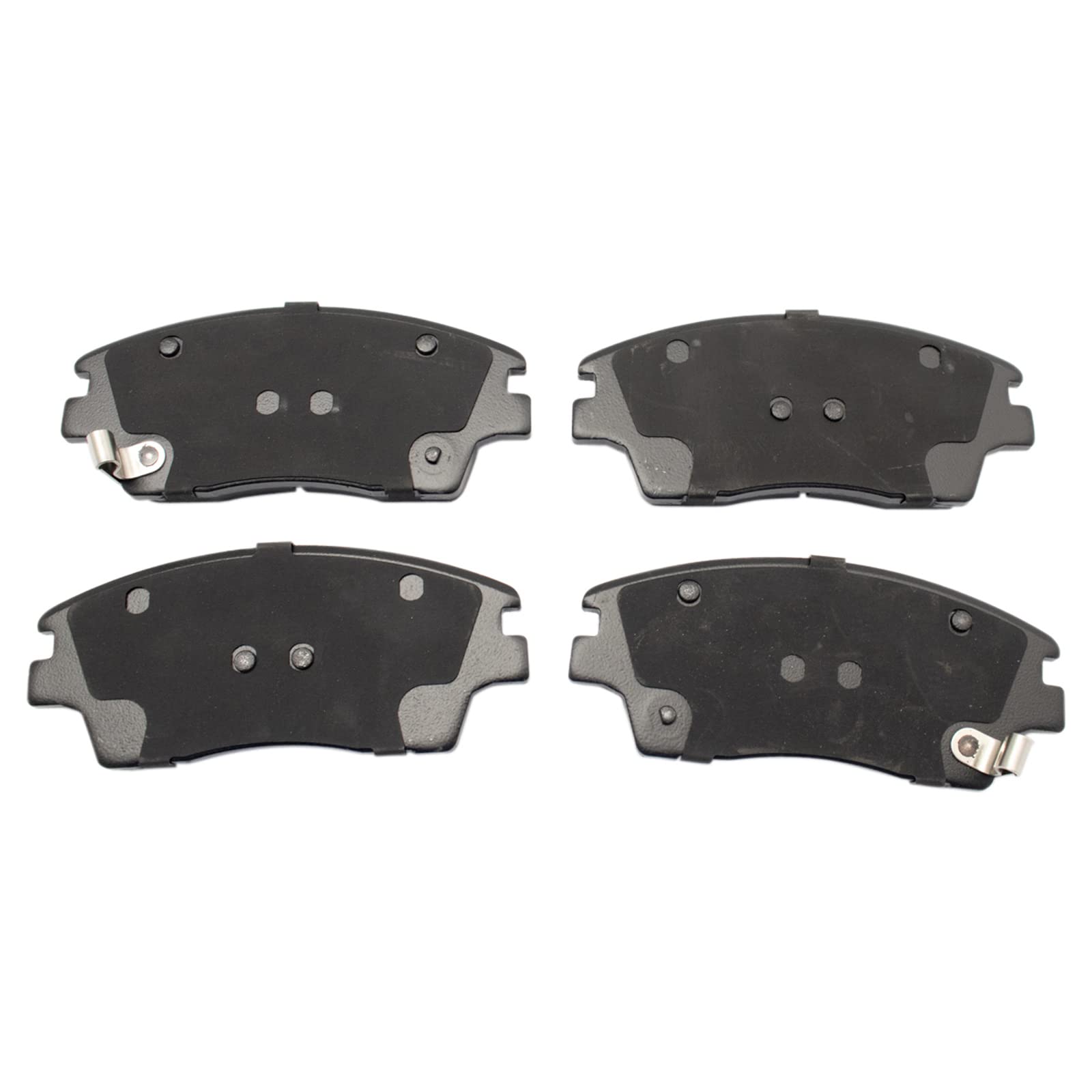 TRQ Front Brake Pads Ceramic Compatible with 2017-2020 Hyundai Elantra 2016-2021 Tucson 2017-2021 Kia Sportage