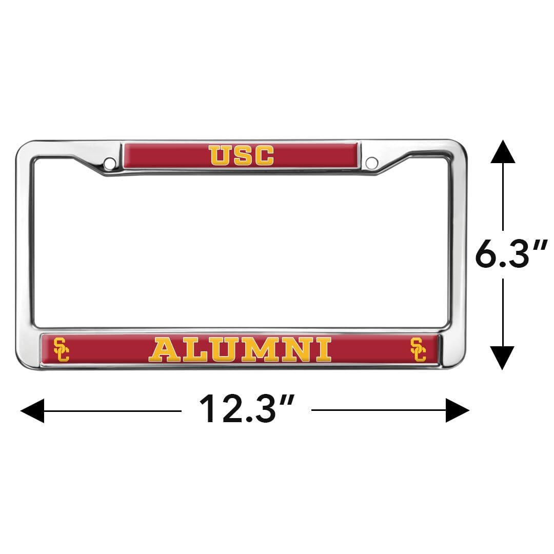 Graphics & More University Of Southern California Alumni Full Size Standard License Plate Metal Frame