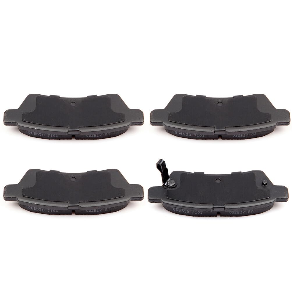 Cciyu D1100 Rear Ceramic Disc Brake Pads Kit For Nissan Rearier 2005-2019,For Nissan Xterra 2005-2015,For Suzuki Equator 2009-20