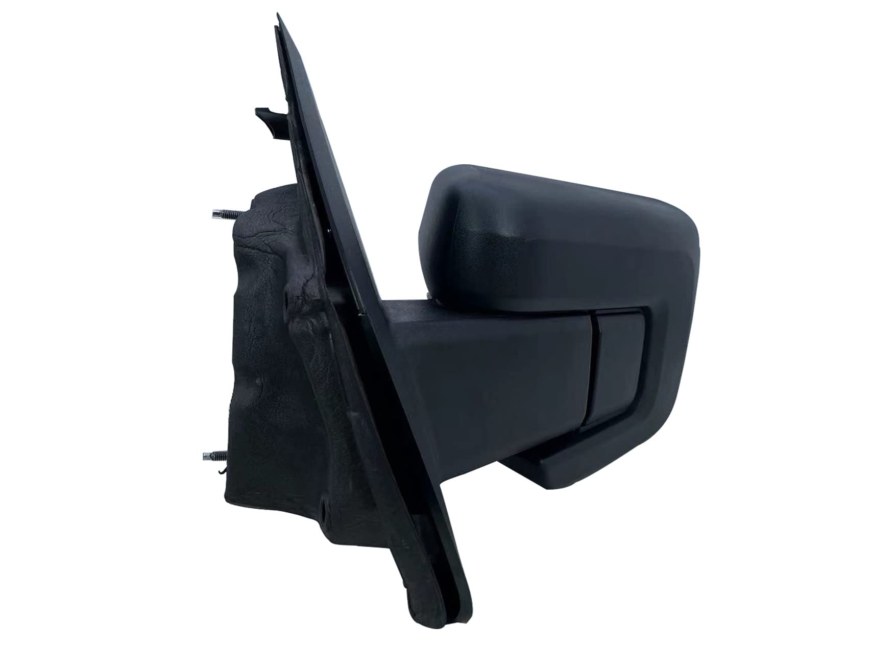 Replacement Driver Left Side Door Mirror Textured Back Cover Power Adjustment and Heated Glass Without Blinker for Ford F-150 fr