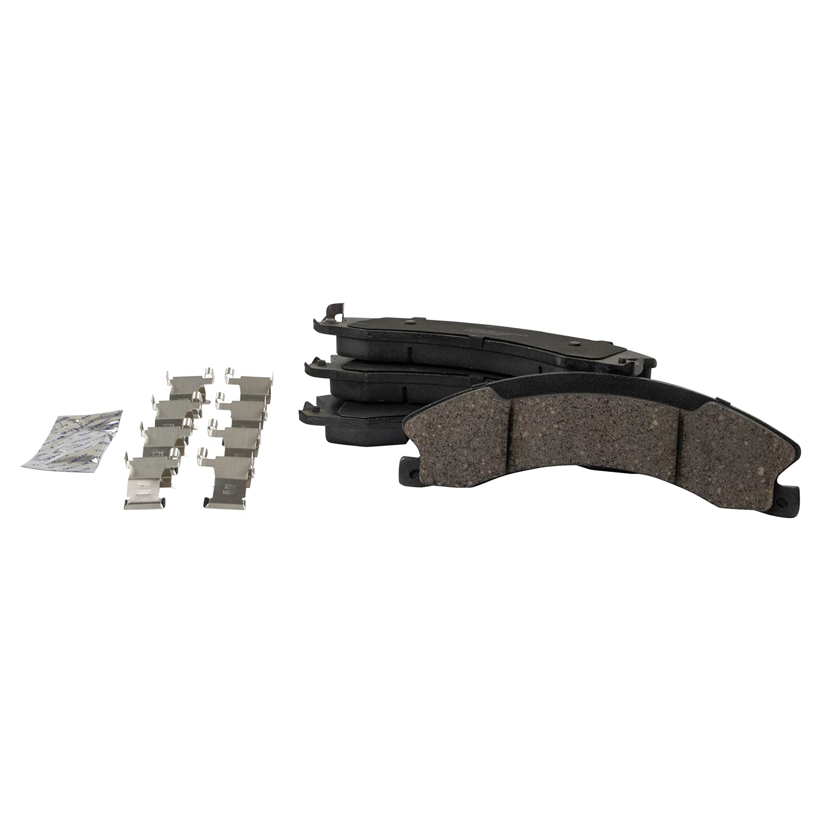 Trq Rear Brake Pad & Rotor Kit Brake Pads Brake Rotor Ceramic Vented Premium G-Coated Compatible With 2011-2019 Chevrolet Silver