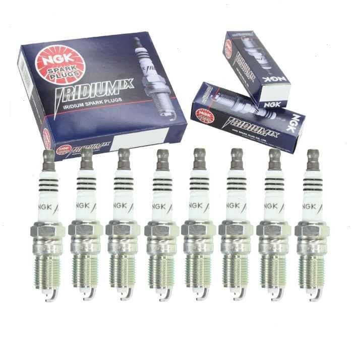 8 pc NGK Iridium IX Spark Plugs compatible with Ford F-150 4.6L 5.4L V8 1997-2010
