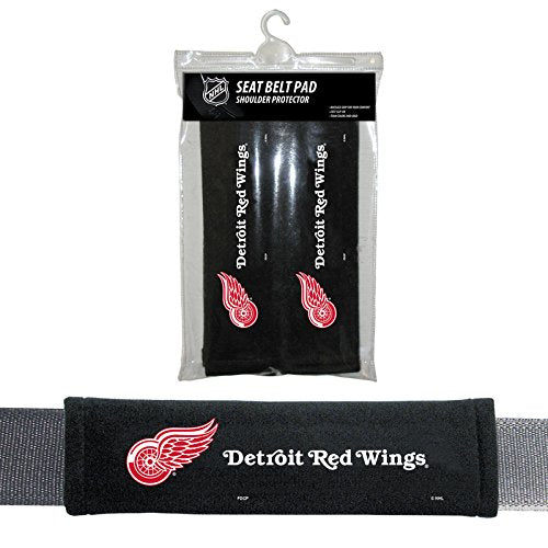 Fremont Die Nhl Detroit Red Wings Seatbelt Pads, One Size, Multicolor