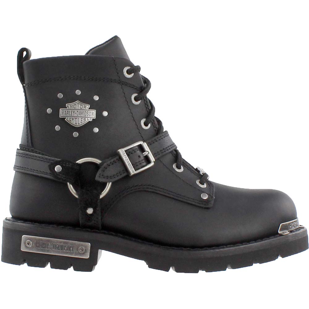 Harley-Davidson Footwear Women'S Becky Motorcycle Boot, Black, 8