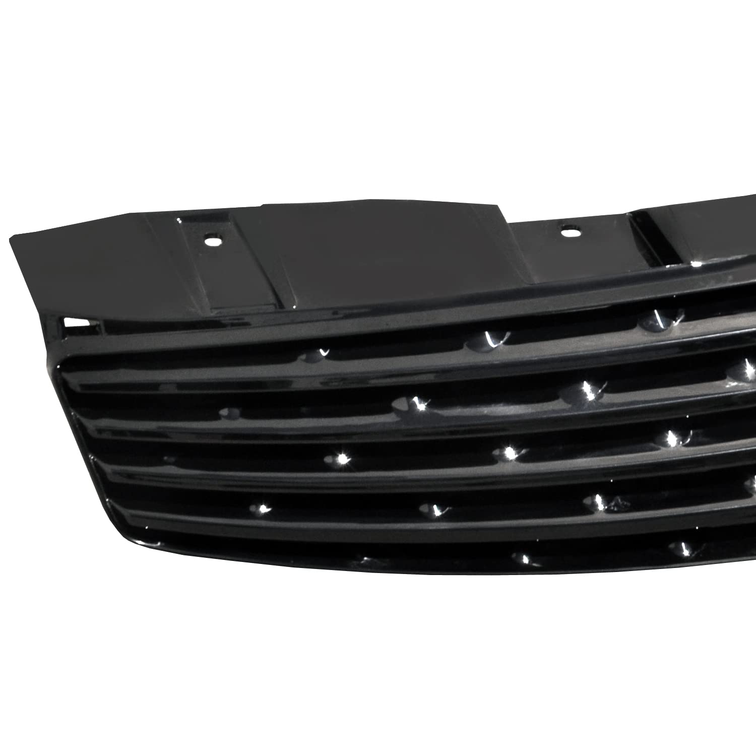 SPEC-D TUNING Black Hood Grill for 2003-2007 Infiniti G35 Coupe, Model HG-G35032JM-RS, Durable ABS Material