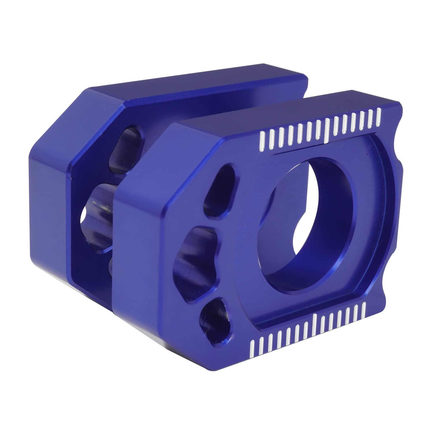 JFG RACING CNC Rear Axle Blocks Chain Adjuster for YZ125 YZ250 02-22/YZ250F 02-08/YZ450F 03-08/YZ125X 17-22/YZ250X YZ450FX 16-22
