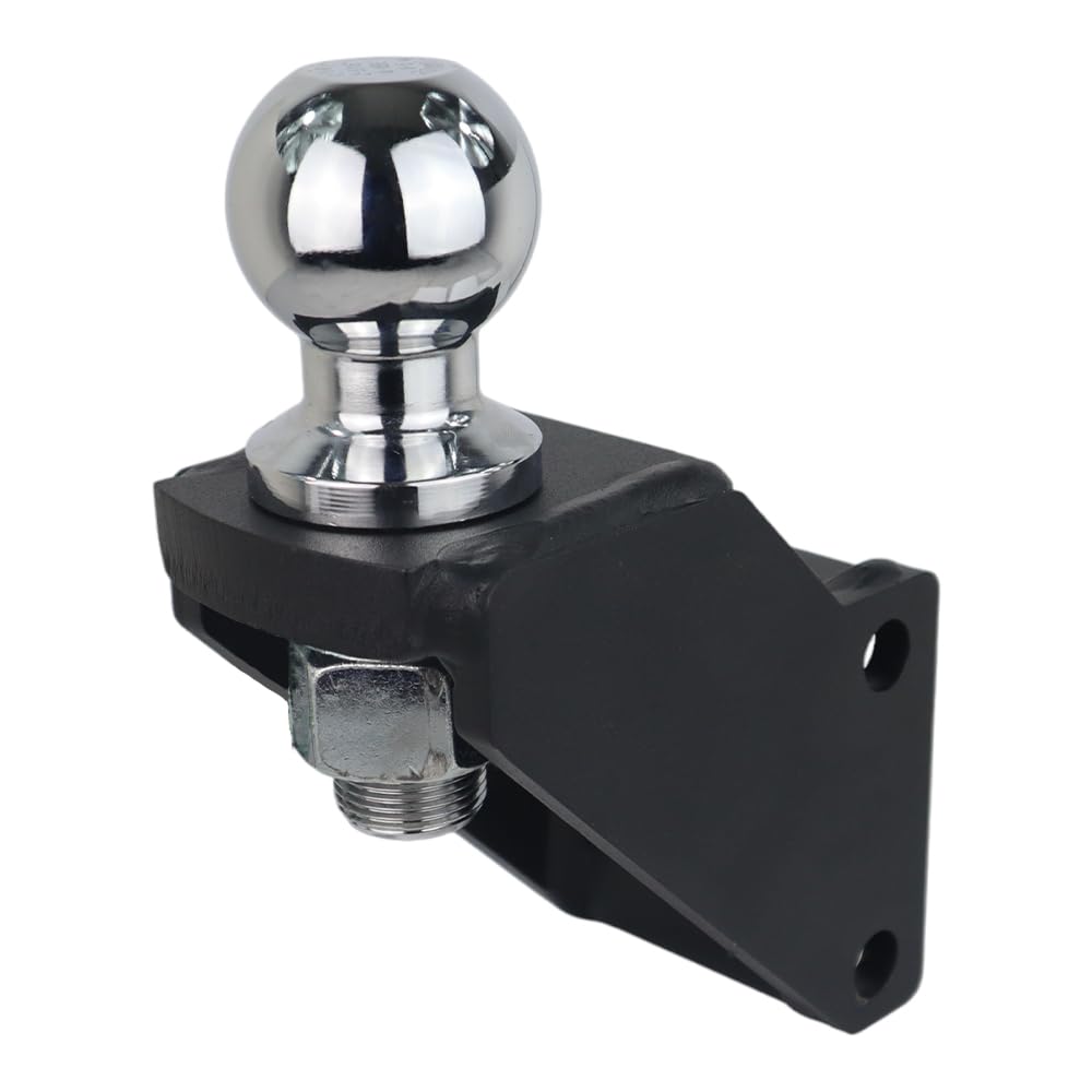 Shocker Air Receiver Hitch - Raised Ball Mount (+2' Rise / 2' Drop), Fits 2' Hitch, Has 2' Ball 12000 Lbs