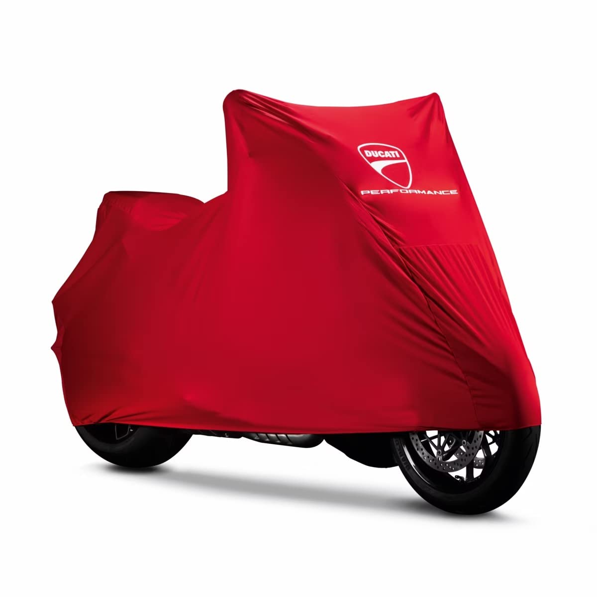 Ducati Universal Bike Cover - Red Durable Protection for All Motorcycles