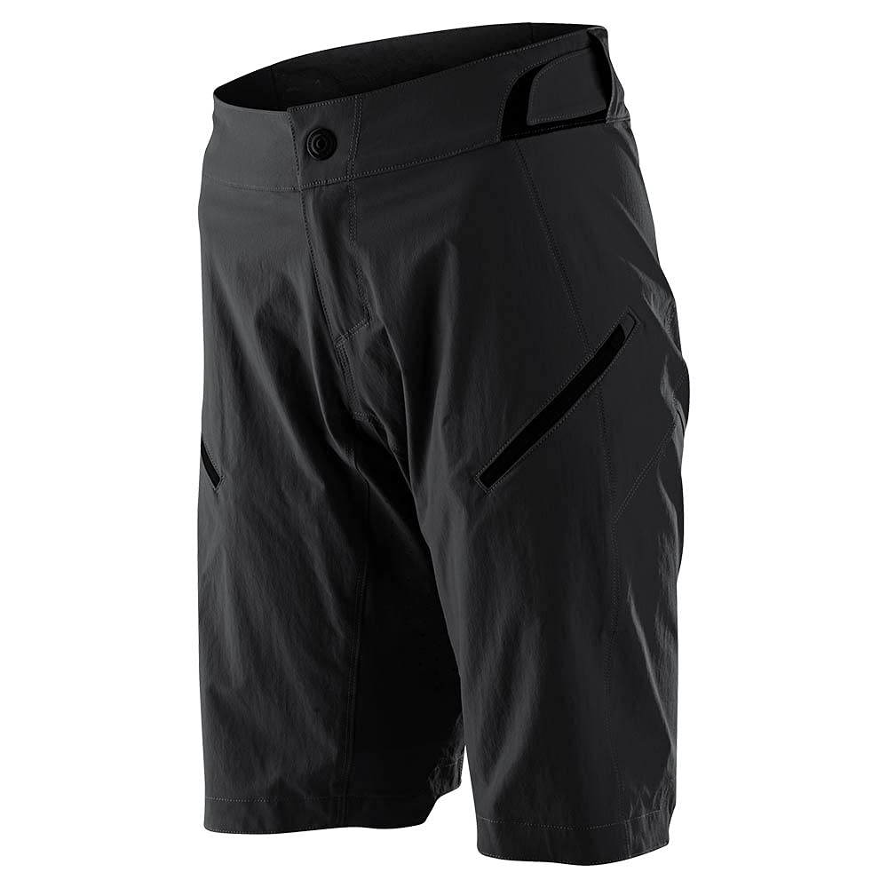 Troy Lee Designs Cycling Mountain Bike Trail Biking MTB Bicycle Shorts for Women, Lilium Short Shell Shorts (Black, X-Large)