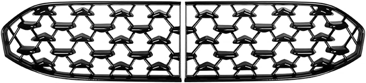 Ruiya CX30 Front Grill Inserts - 2PCS ABS Trims for 2020-2023 Mazda CX30 - 320MM Preferred Grilles