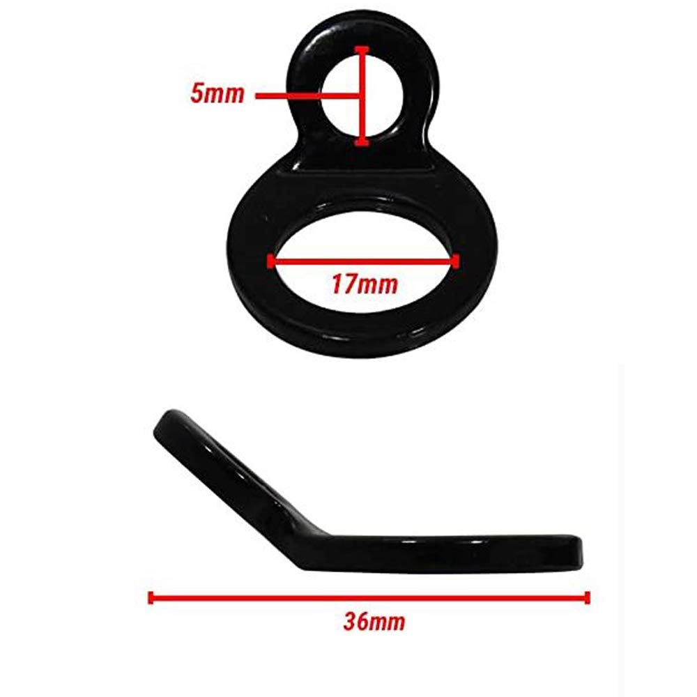 P1Tools Dirt Bike Tie Down Strap Rings For Motorcycle Dirtbike Atv Trailer Truck - Strap Your Bike Securely Without Scratching H