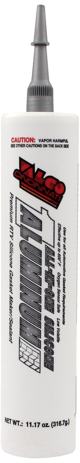 Valco Cincinnati 71202 All-In-One Aluminum Silicone With Nozzle - 11.17 Oz. Cartridge